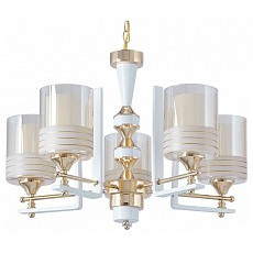 Подвесная люстра arte milano florentia-6087 306087-5 wh-gd